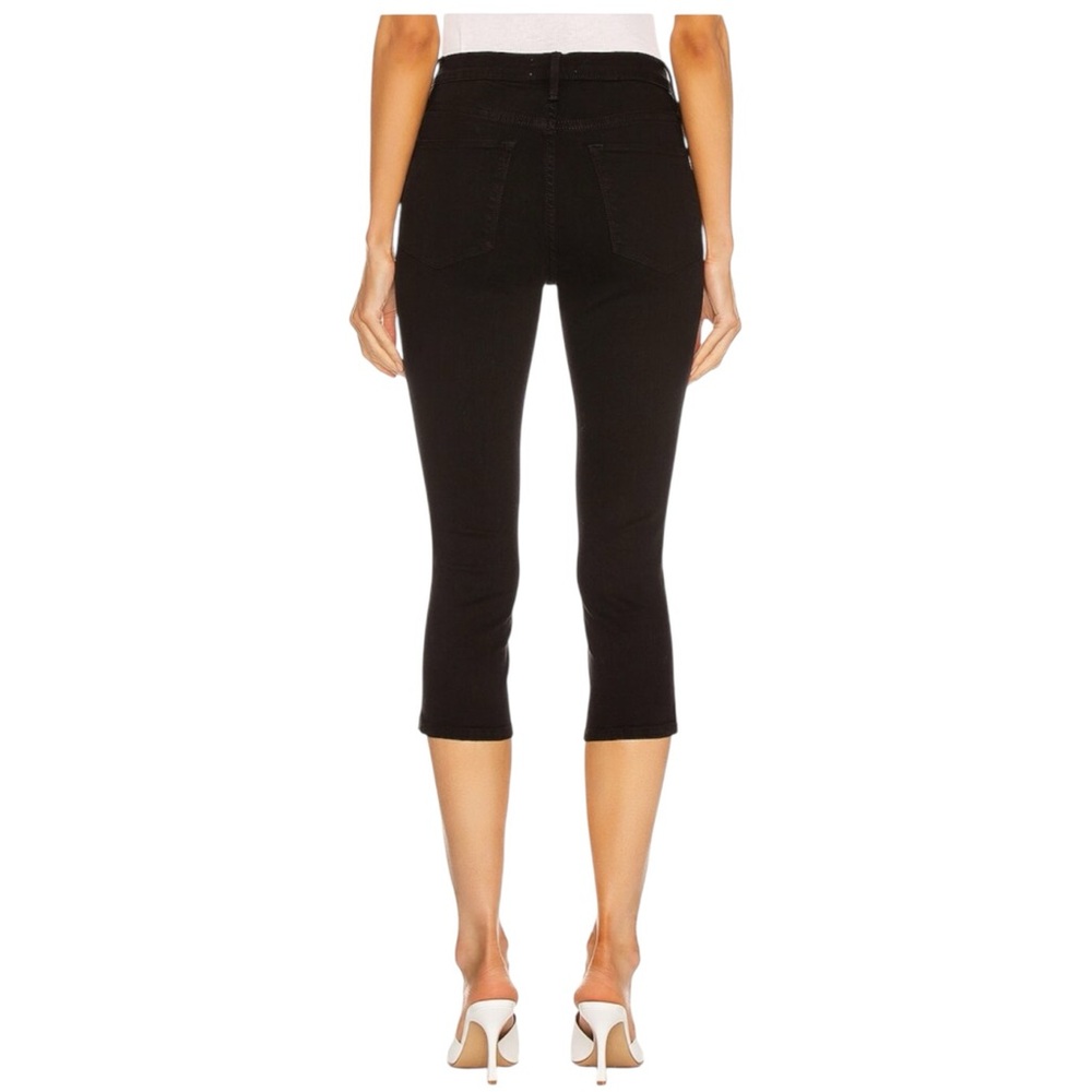 FRAME Le High Pedal Pusher Skinny Jeans in Film Noir size 31 - Picture 2 of 12